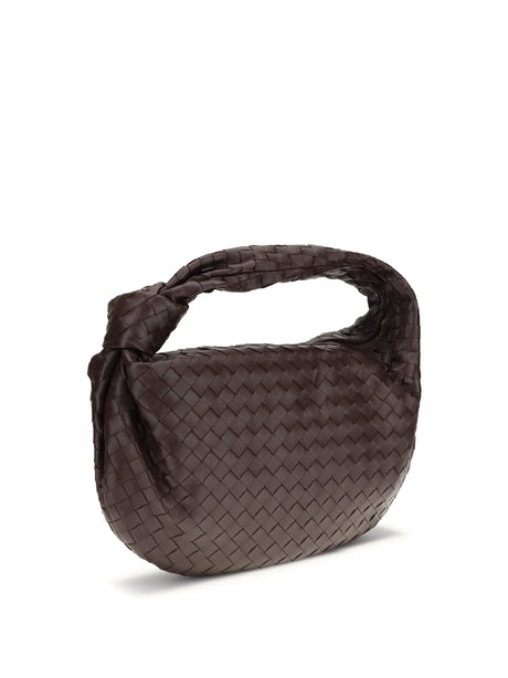 Bottega Veneta Jodie Shoulder Bag - Dark Barolo-Gold
