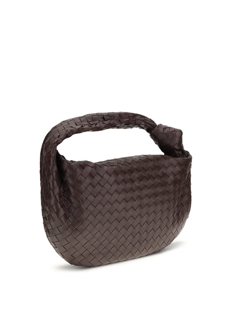 Bottega Veneta Jodie Shoulder Bag - Dark Barolo-Gold