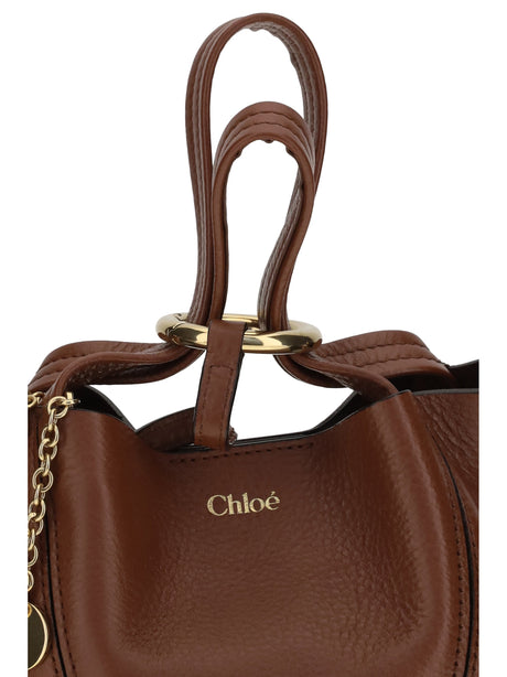 Chloé Spin Shoulder Bag - Blushy Brown