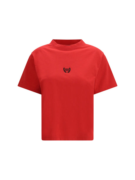 Balenciaga Laurel Classic T-shirt - Azure/Navy