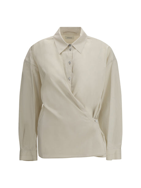 Lemaire Cotton blend Shirt - Light Cream