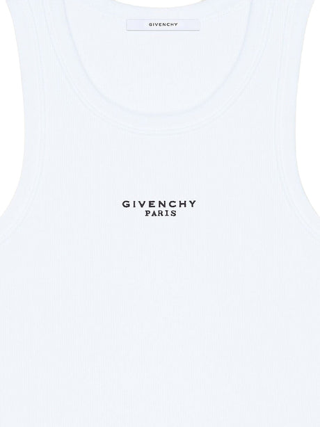 Givenchy Cotton blend tank top - White