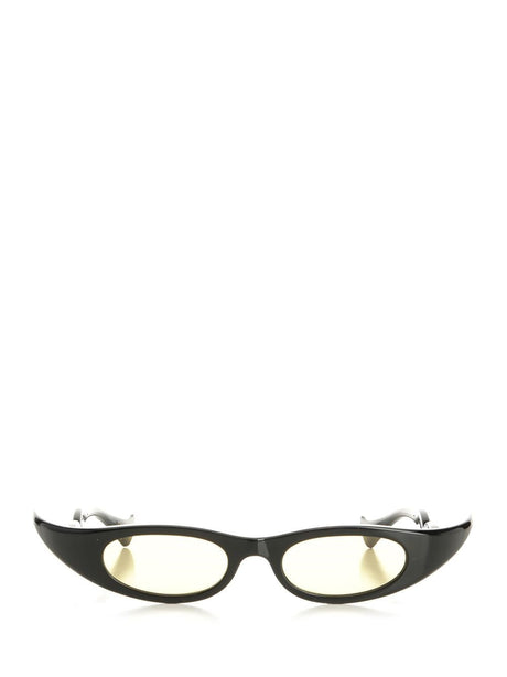 Valentino Garavani Black Acetate Sunglasses