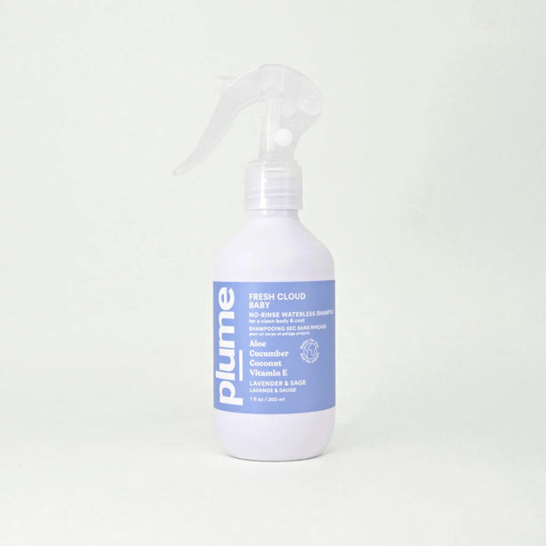 Plume Natural, No-Rinse Waterless Shampoo