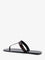 Saint Laurent Babylone leather sandals - Ultra Dark Brown
