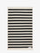 Ami Paris Cotton beach towel - Noir/Blanc Creme