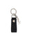 Saint Laurent Leather Keychain - Black