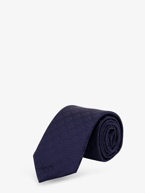 Giorgio Armani Silk tie - Blu Notte