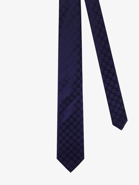 Giorgio Armani Silk tie - Blu Notte