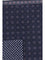 Brunello Cucinelli Ethnic-patterned silk Pocket Square - Navy+Ciliegia