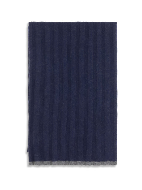 Brunello Cucinelli Cashmere Scarf - Navy