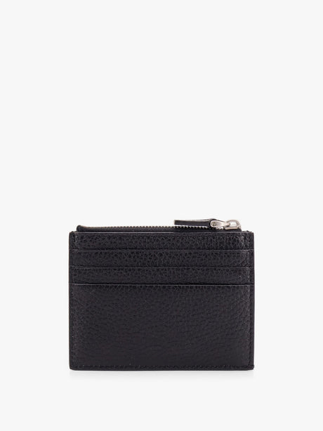 Valentino Garavani Valentino Garavani rockstud leather card holder - Nero