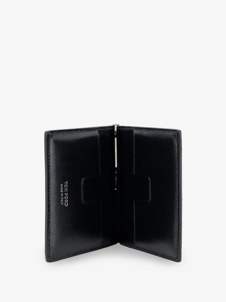 Tom Ford Goat leather card holder - Black