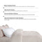 Bellami I BambooPro I Trinity Loris I Fitted Sheet Set I Bed Sheet Set