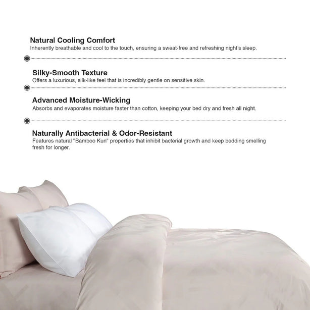 Bellami I BambooPro I Trinity Loris I Fitted Sheet Set I Bed Sheet Set