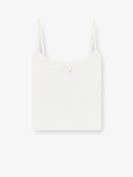 Diesel Cotton tank top - Bianco