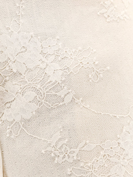 Pinko Ivy linen trousers with embroidery - Beige