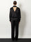 Toteme Easy Raw Edge viscose and linen trousers - Black