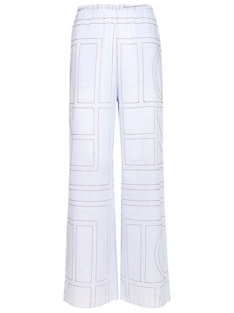 Toteme Pajama Pants - Sky Blue