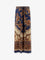Zimmermann Aster silk trousers - Navy Jacobean