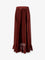 Zimmermann Aster silk skirt - Merlot