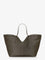 Saint Laurent Tote Y hammered leather shoulder bag - Light Musk