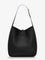 Saint Laurent Le 5 à 7 hammered leather shoulder bag - Nero