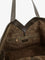 Saint Laurent Tote Y hammered leather shoulder bag - Light Musk