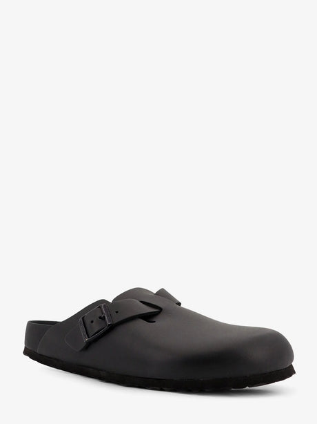 Birkenstock Boston BS leather mule - Black