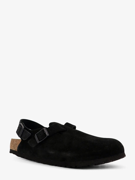 Birkenstock Tokio II suede mule - Black