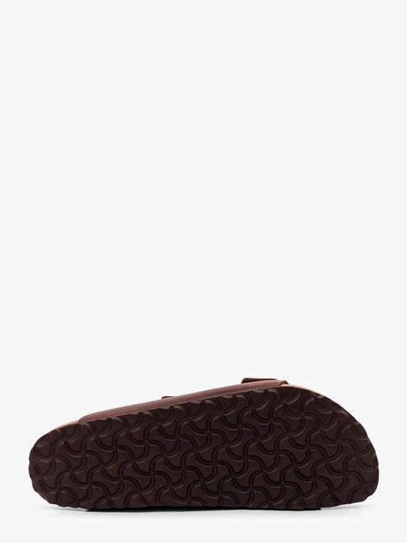 Birkenstock Arizona leather sandals - Marrone