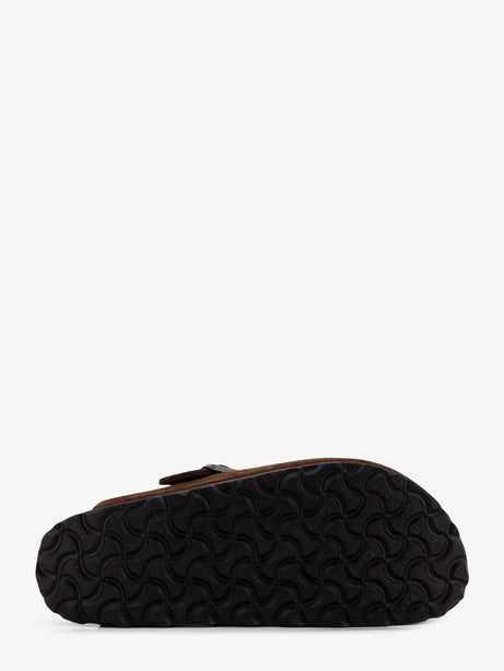 Birkenstock Suede Boston sandals - Marrone