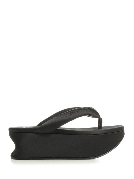 Balenciaga Flip Flops Gaeta - Black
