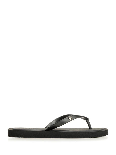 Tory Burch Kira Flip Flops - Black