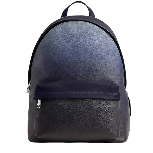 Coach Taylor Backpack Bag In Ombre Signature Canvas - Blue CDX84