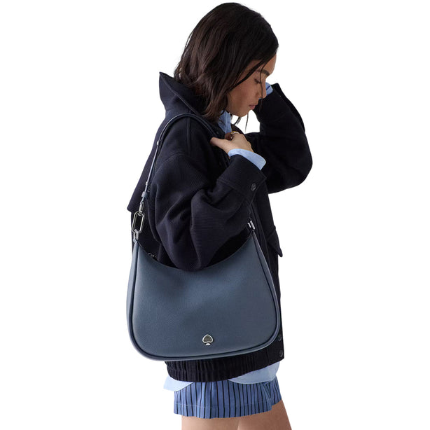 Kate Spade Kayla Large Shoulder Bag - Twilight Blue KK055