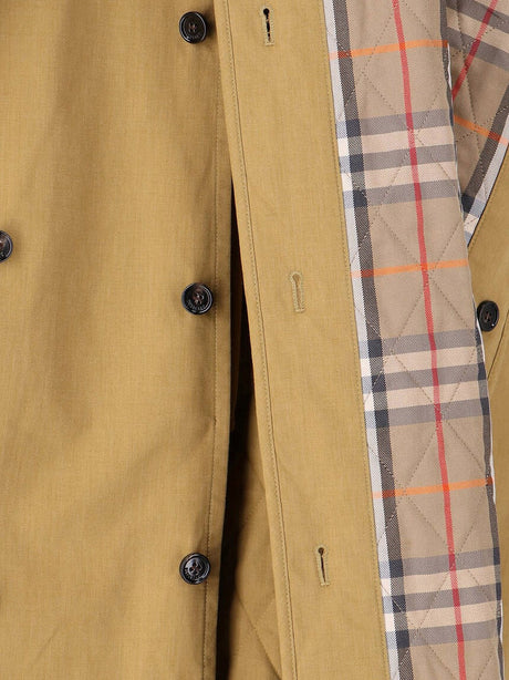 Burberry Fitzrovia trench with removable lining - Lignum Brown Ww Pro