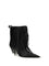 Balenciaga Avenue Fringe Ankle Boots - Black