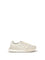 Dolce & Gabbana Leather and lace Sneakers - Beige/Gesso