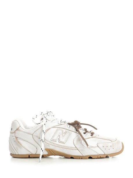 Miu Miu New Balance X Miu Miu 530 Sl Sneakers In Leather - White