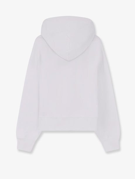 Gucci Cotton sweatshirt with embroidered Horsebit on the front - White Mix