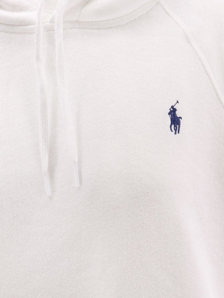 Polo Ralph Lauren Hooded cotton sweatshirt - White