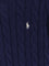 Polo Ralph Lauren Cotton sweater with embroidered logo on the front - Bright Navy