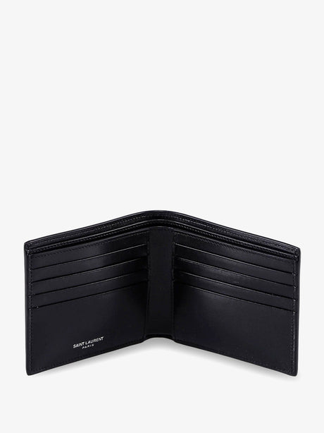 Saint Laurent Leather wallet - Nero