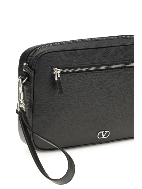 Valentino Garavani VLogo Signature Pouch - Black