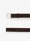 Fendi Squared FF suede belt - Moka+Ebano+P/P Sat