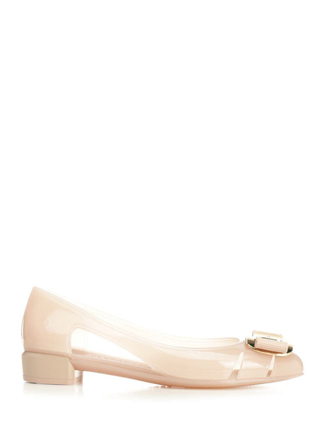 Ferragamo New Vara Ballerina - Rose