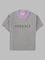 Reversible Grey Lilac Cotton Jersey T Shirt