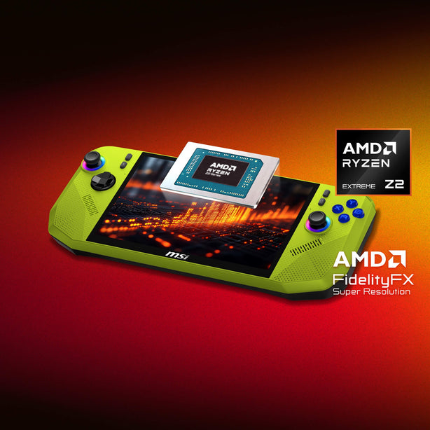 MSI Claw A8 BZ2EM (AMD Radeon™ Graphics) Neon Green