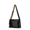 Medium Calfskin Crossbody - Black Caramel